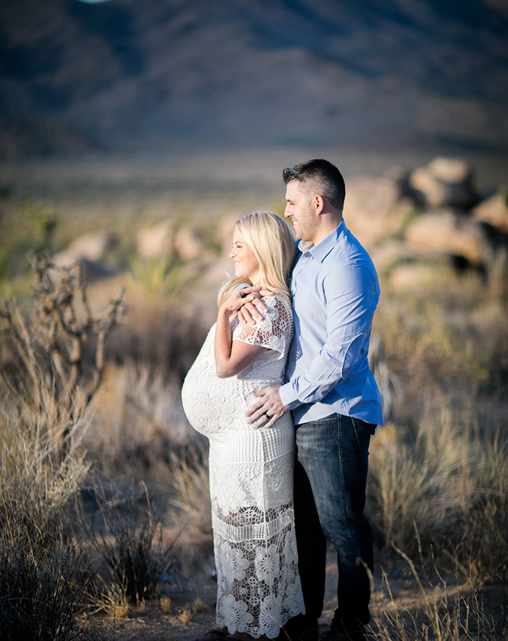 Courtney Jason Maternity photography with husband